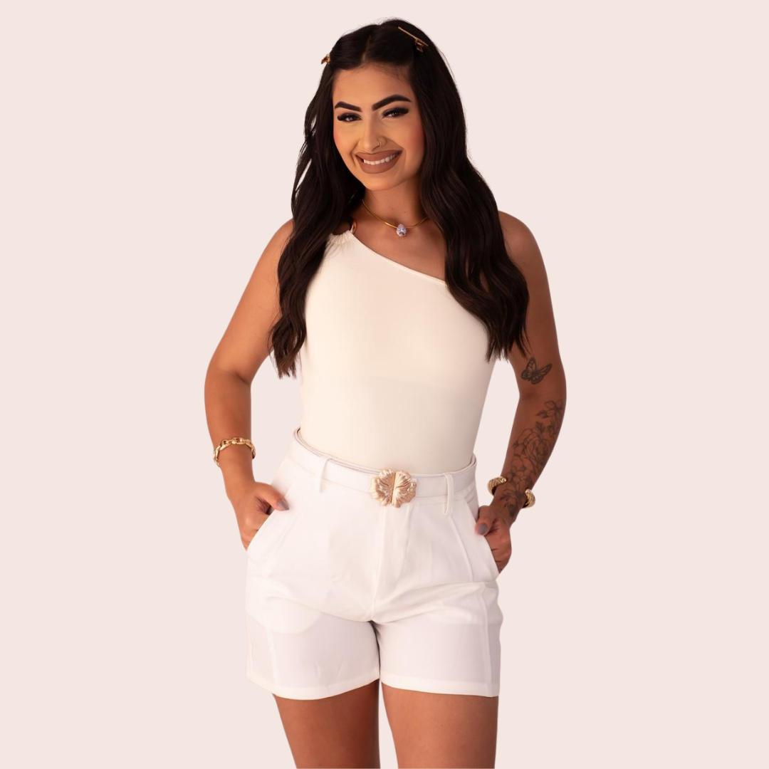 Shorts Alfaiataria + Cinto