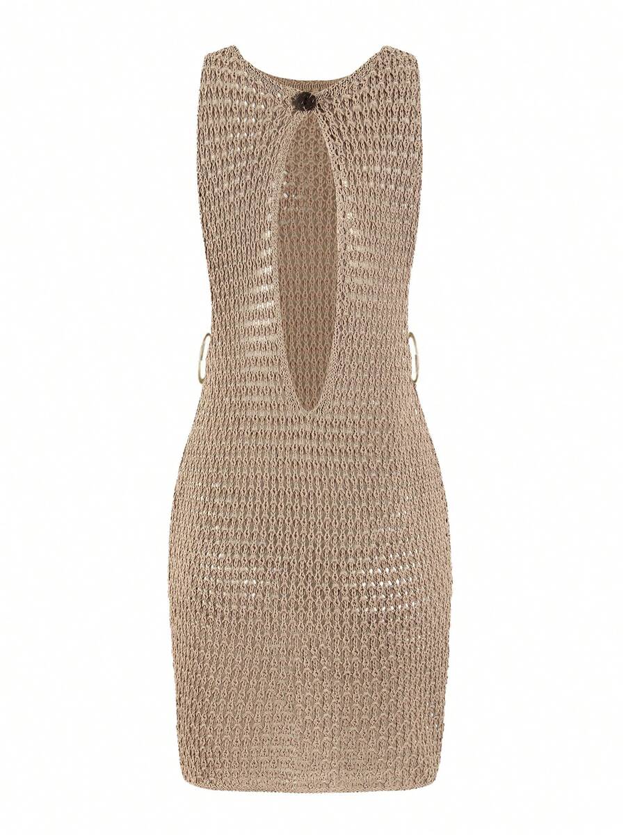 Vestido Mini de Tule com Recortes "Aura" Notte