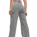 Calça Jeans Cargo Rebel Notte