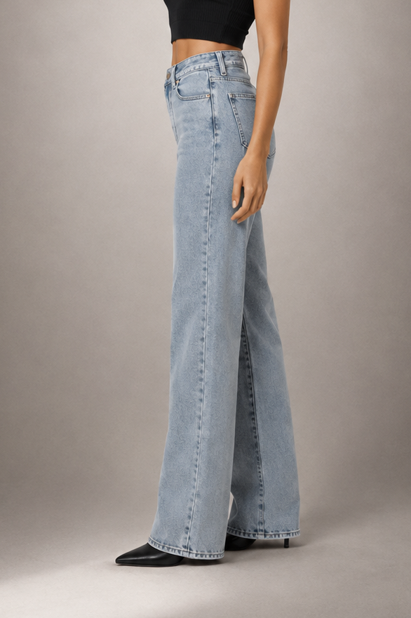 Calça wide legg Notte