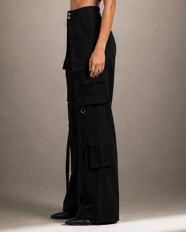 Calça Cargo Alfaiataria Luxe Notte