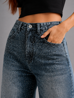 Jeans "Wide" Notte
