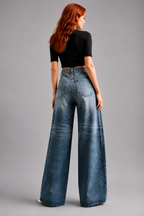 Jeans "Wide" Notte
