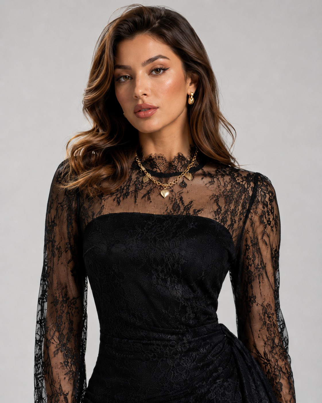 Vestido de Renda Notte
