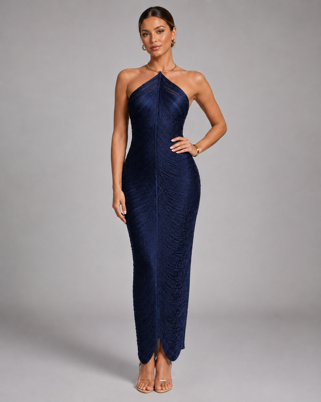 Vestido Dourado "Maxi" Notte
