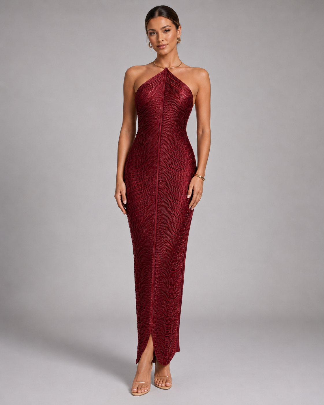 Vestido Dourado "Maxi" Notte