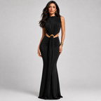 Vestido "Franzido" Notte