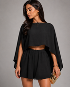 Conjunto Short-Saia Notte