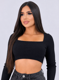 Cropped All Black Notte