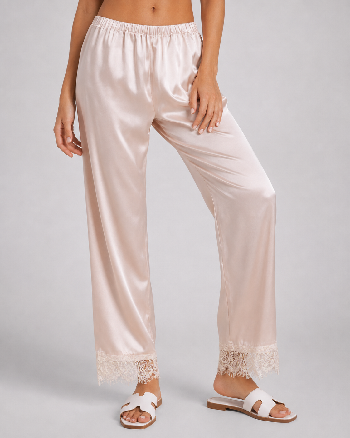 Conjunto Serena Cetim e Renda