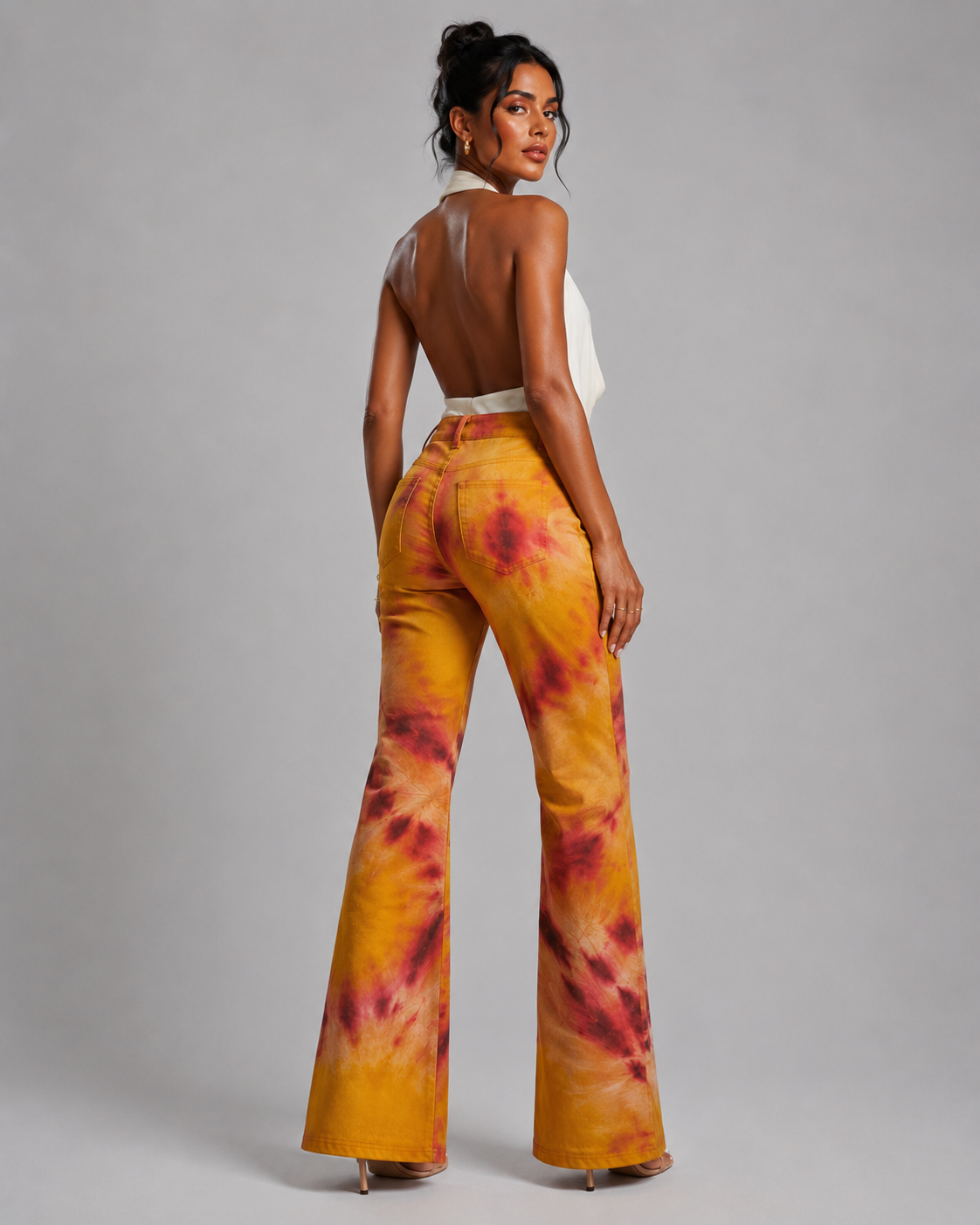 Calça Floral "Jardim" Notte