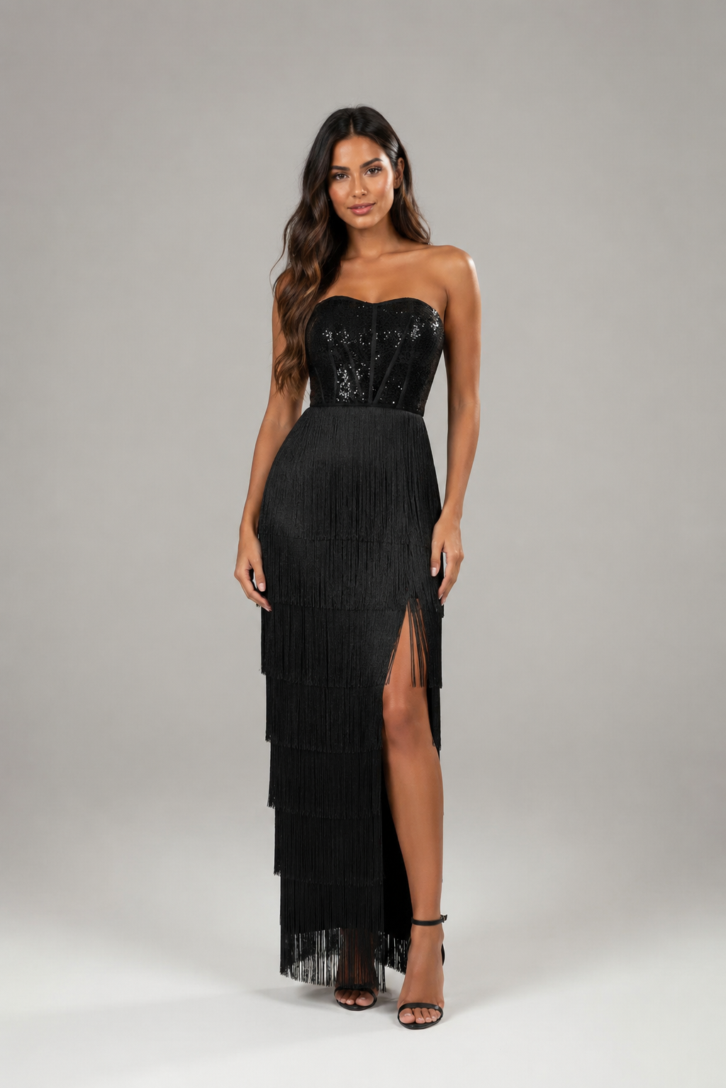 Vestido "Sequin" Notte