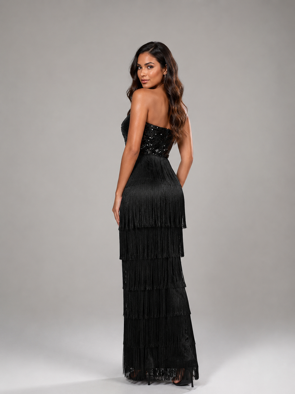 Vestido "Sequin" Notte