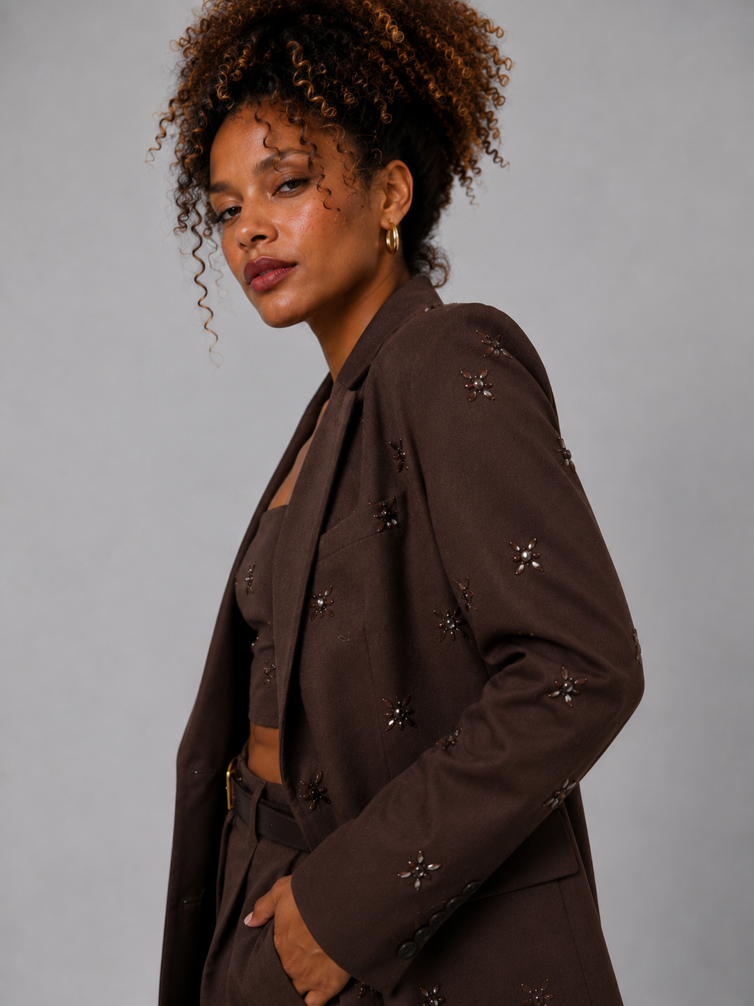 Blazer "Brodé" Notte