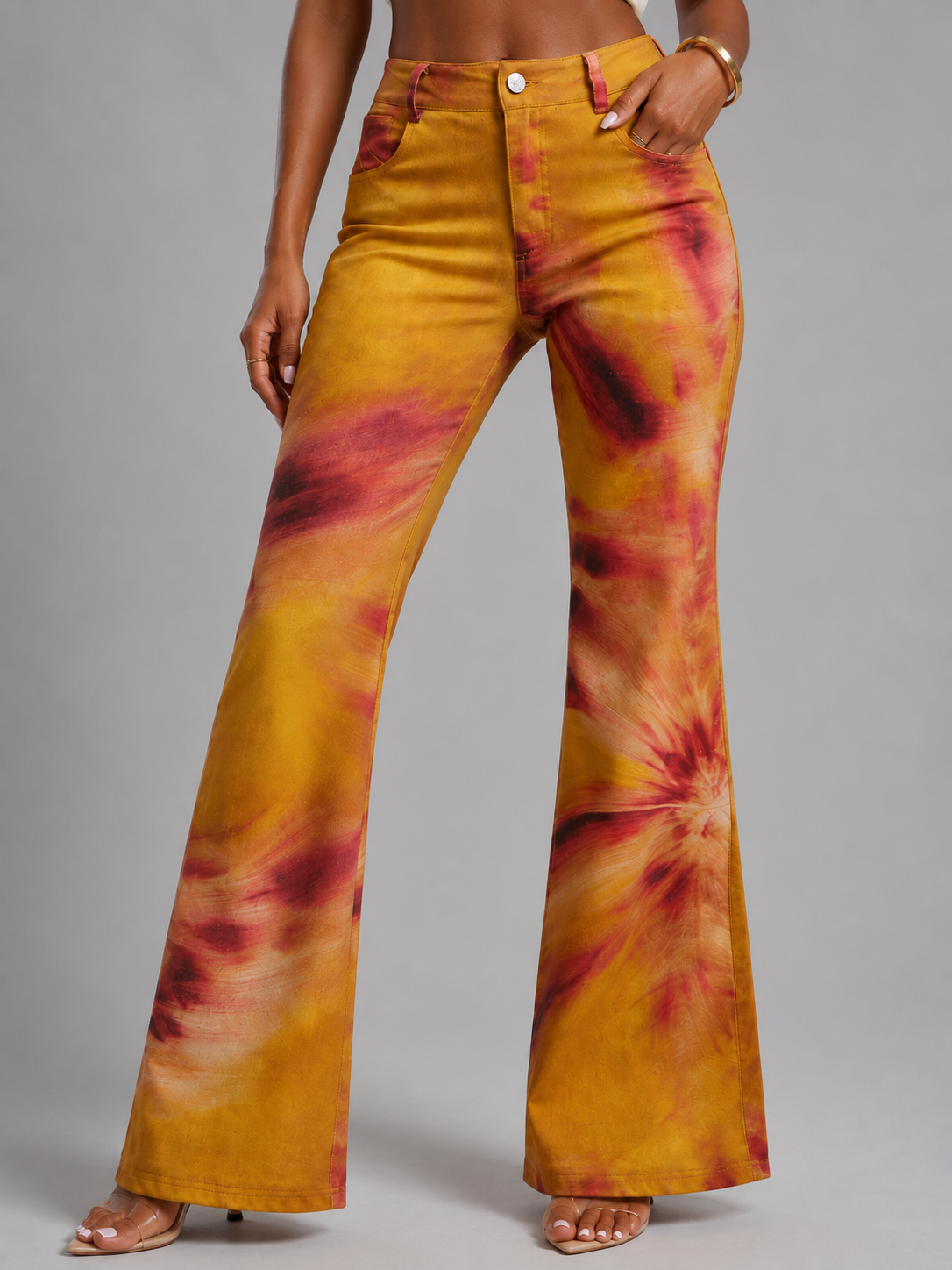 Calça Floral "Jardim" Notte