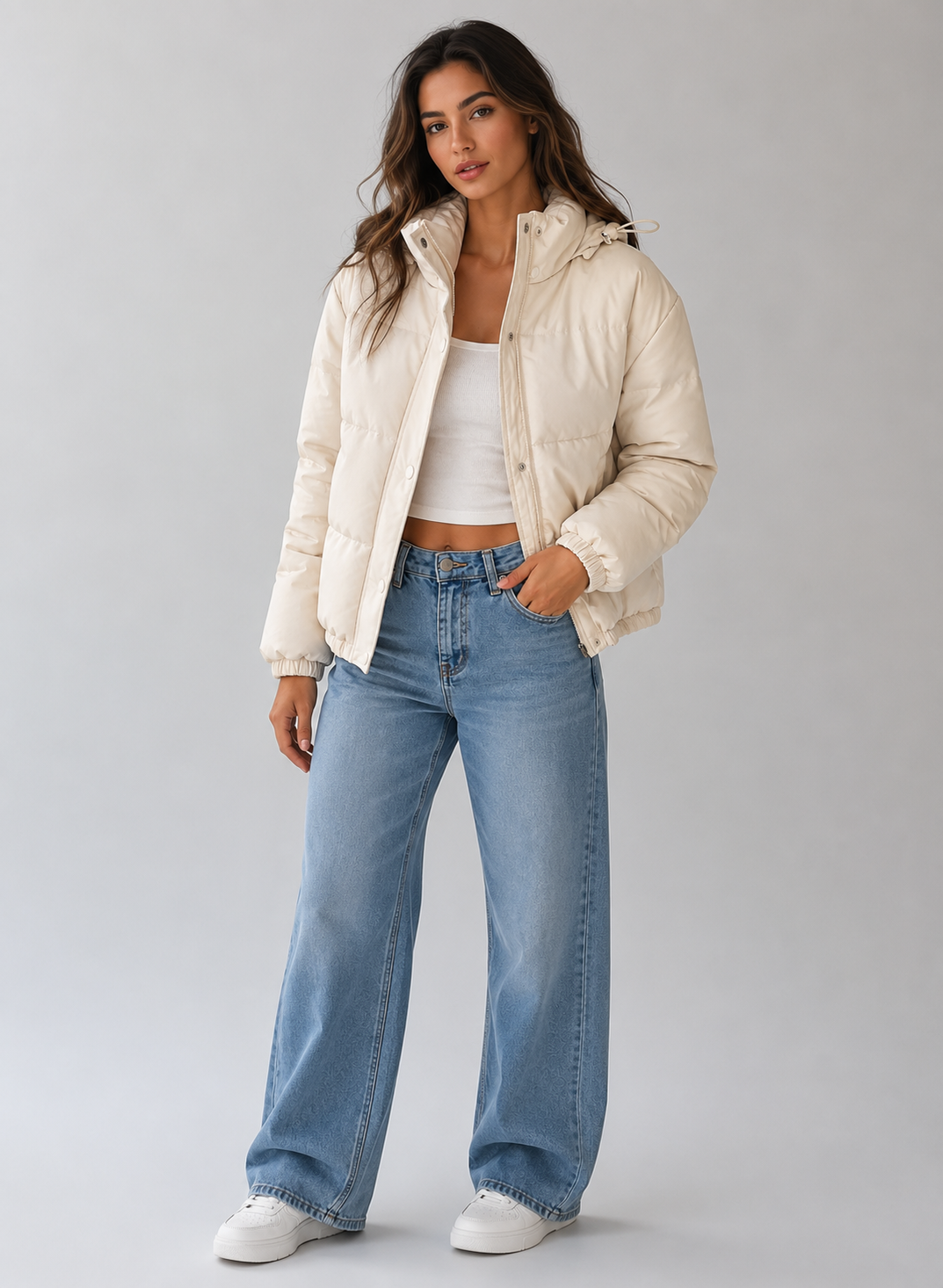 Jaqueta Puffer Aurora Notte