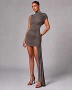 Vestido "Plissé" Notte