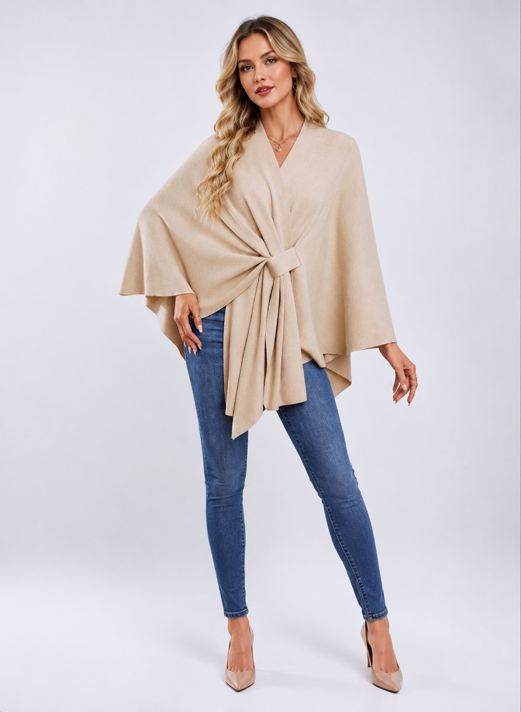 Poncho Elegante Notte