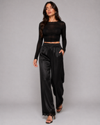 Calça "Soie" Notte