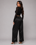 Calça "Soie" Notte