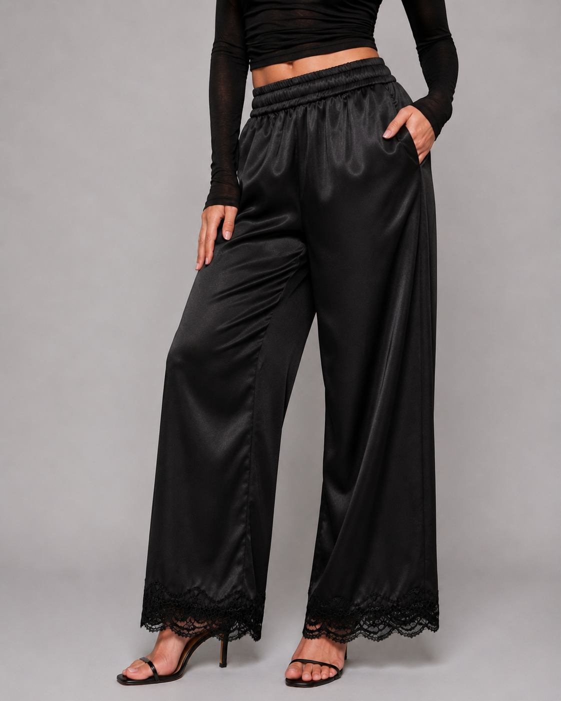 Calça "Soie" Notte