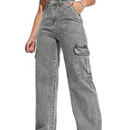 Calça Jeans Cargo Rebel Notte