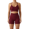 Conjunto shorts canelado importado