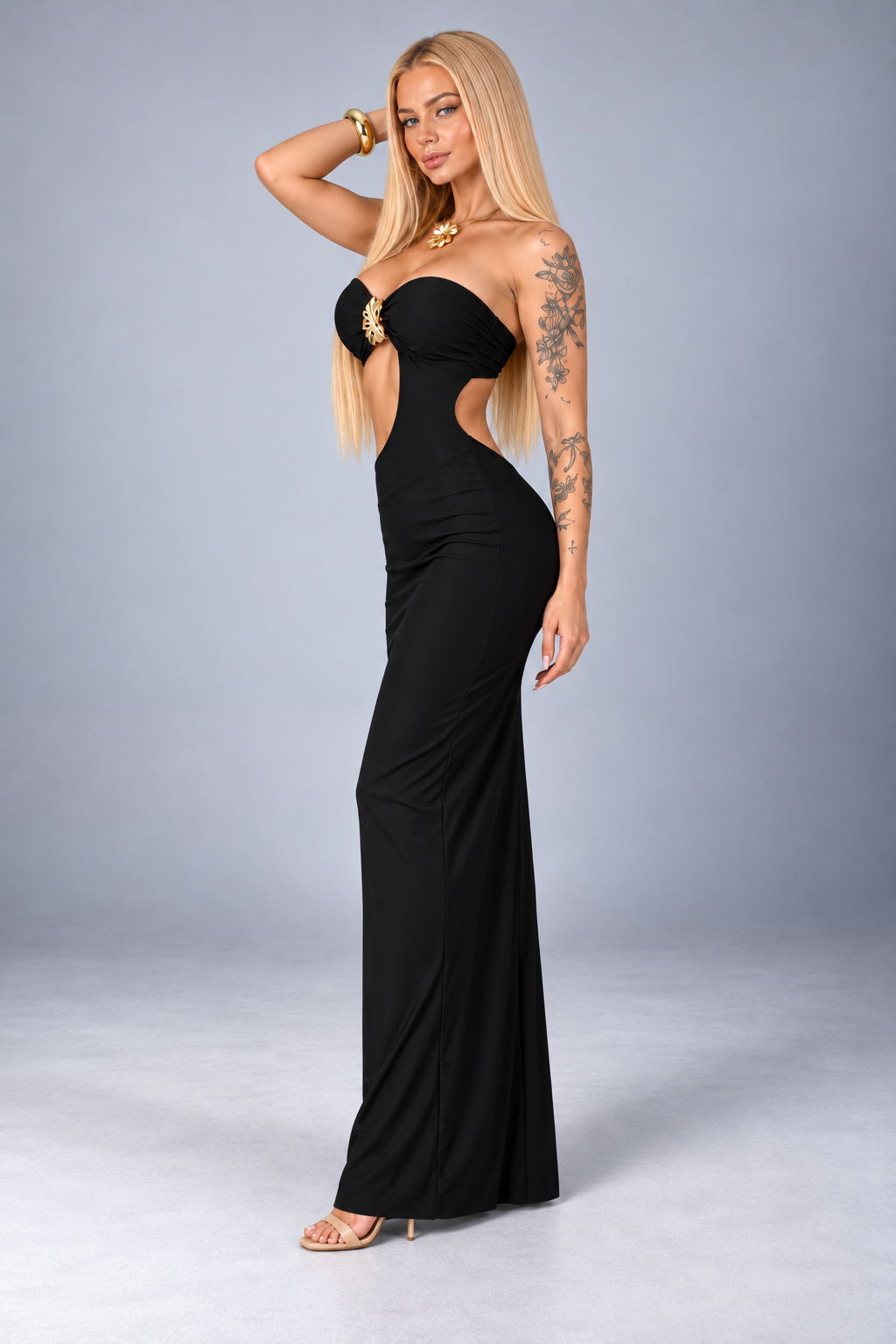 Vestido "Amanda" Notte