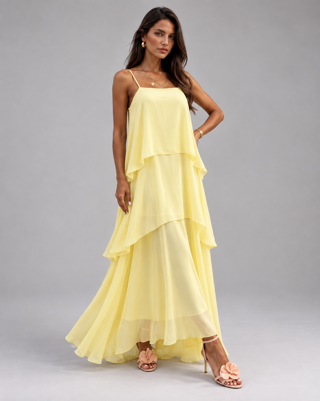 Vestido Longo “Jade” Notte