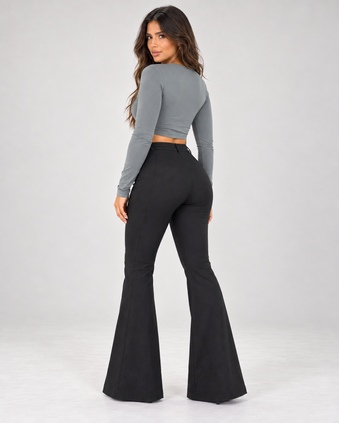 Cropped "Glow" Notte