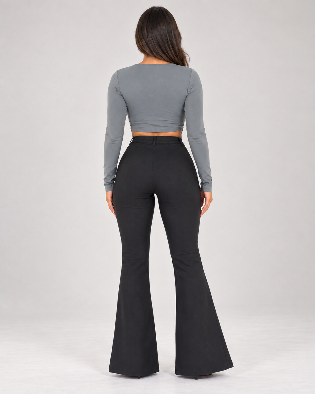 Cropped "Glow" Notte