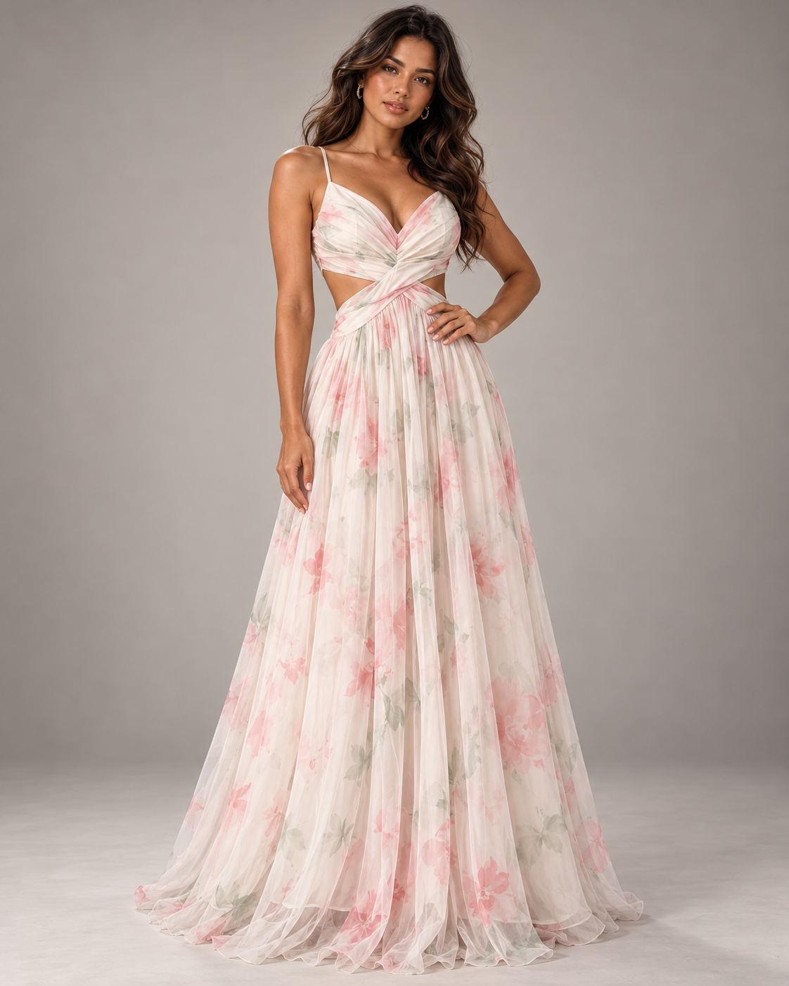 Vestido "Aquarela" Notte