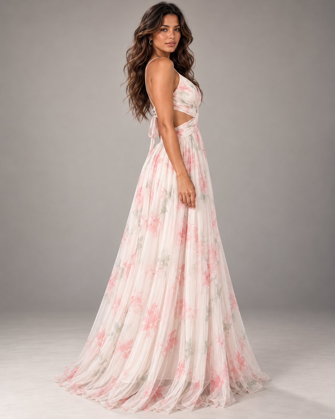 Vestido "Aquarela" Notte