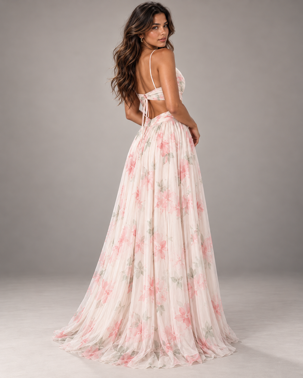 Vestido "Aquarela" Notte