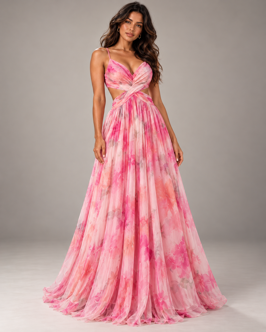 Vestido "Aquarela" Notte
