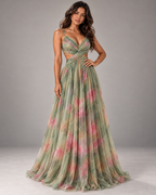 Vestido "Aquarela" Notte