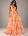 Vestido "Aquarela" Notte