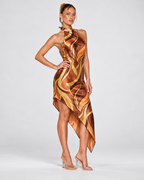 Vestido "Voluta" Notte