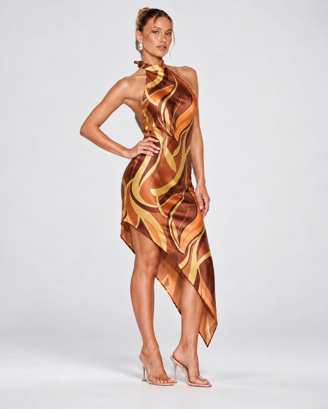Vestido "Voluta" Notte