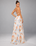 Vestido "Entretons" Notte