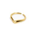 Anel Aspen Banhado em Ouro 18k