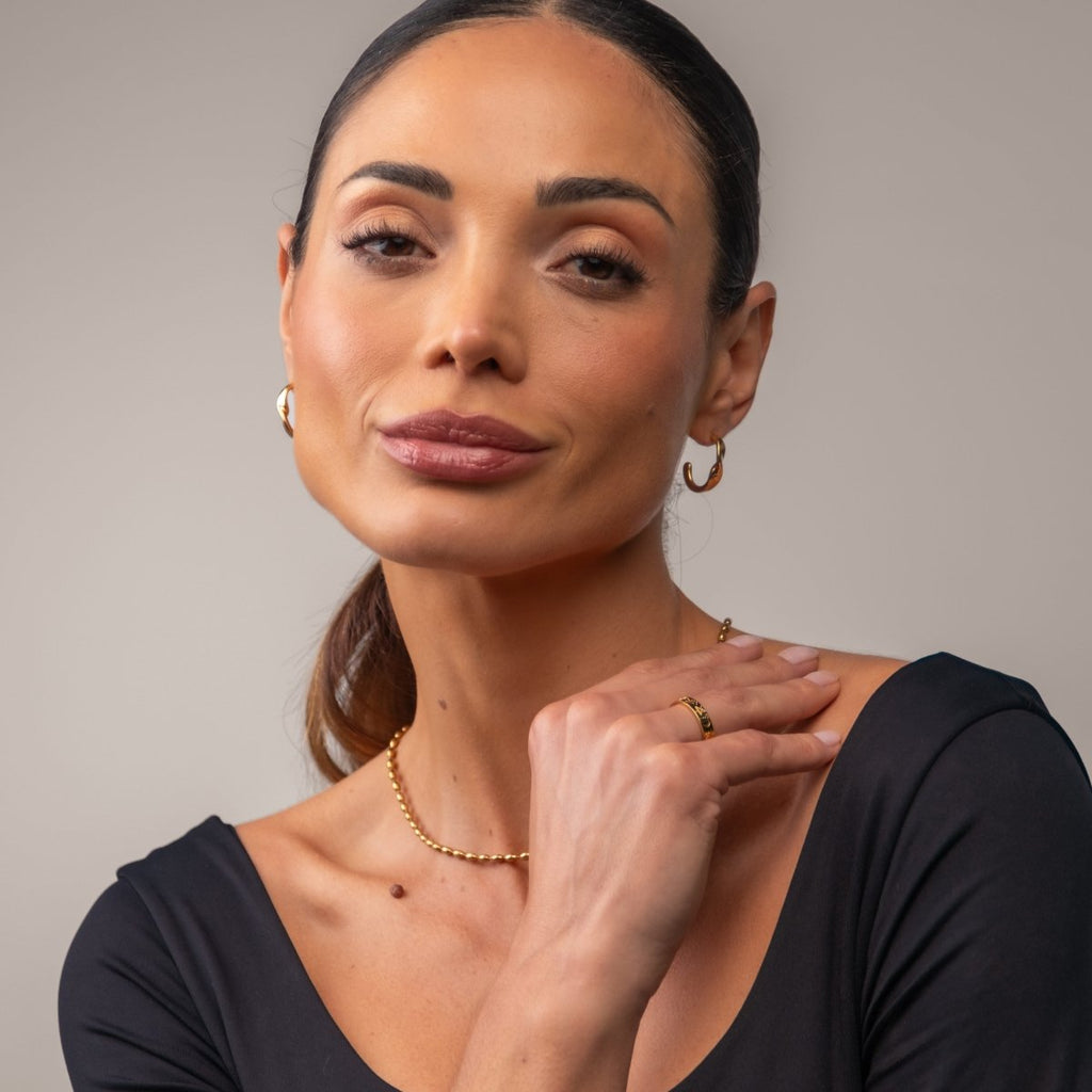 Anel Sky Banhado em Ouro 18k