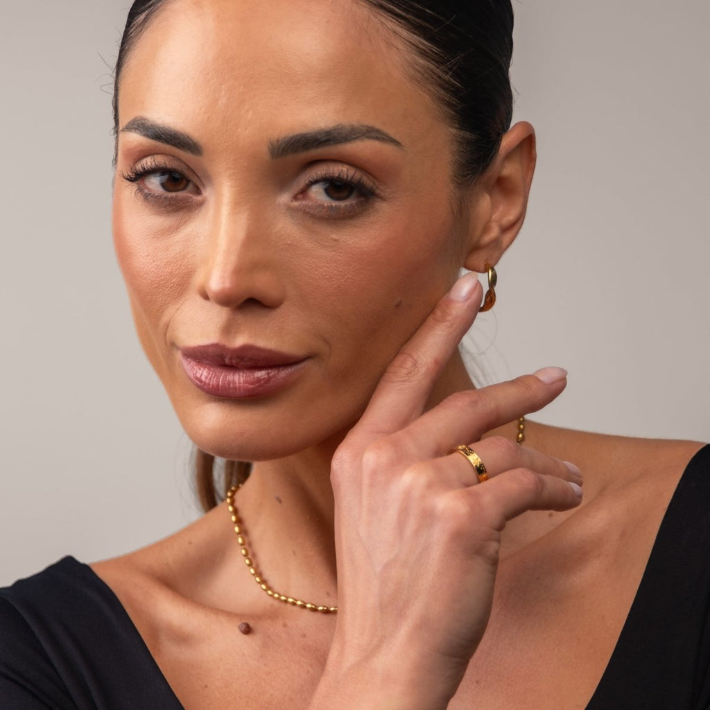 Anel Sky Banhado em Ouro 18k