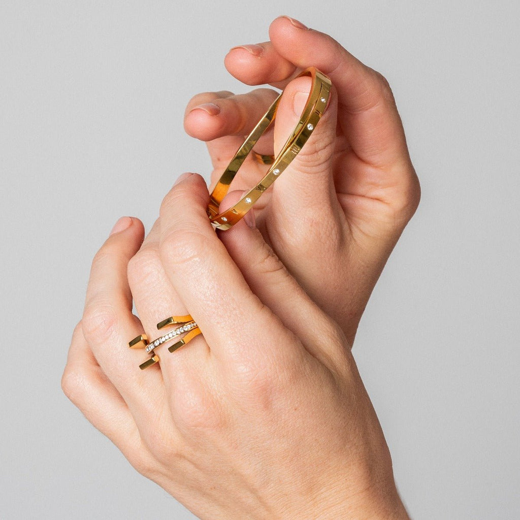 Anel Truth Banhado em Ouro 18K