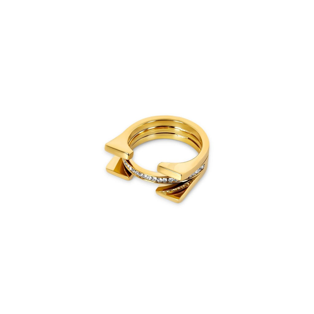 Anel Truth Banhado em Ouro 18K