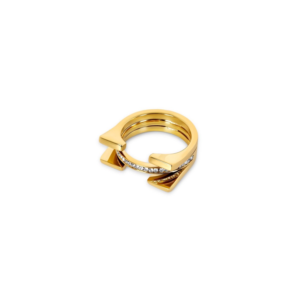 Anel Truth Banhado em Ouro 18K