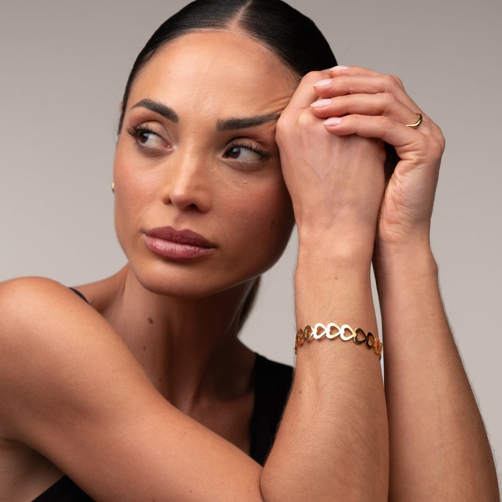 Bracelete Adored Banhado em Ouro 18K