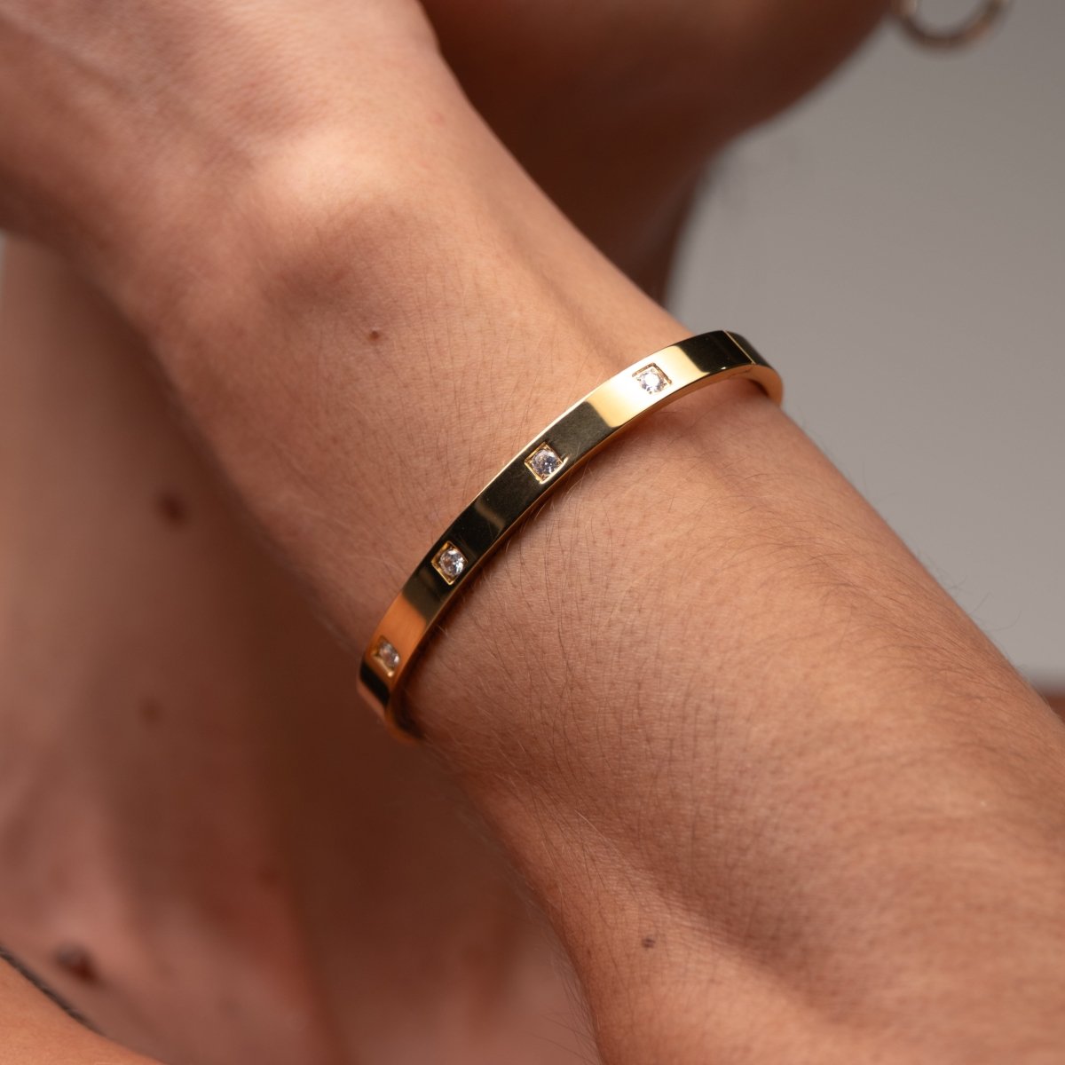Bracelete Amélie Banhado em Ouro 18k