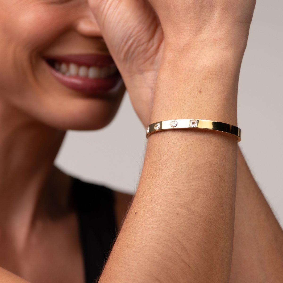 Bracelete Catherine Banhado em Ouro 18k