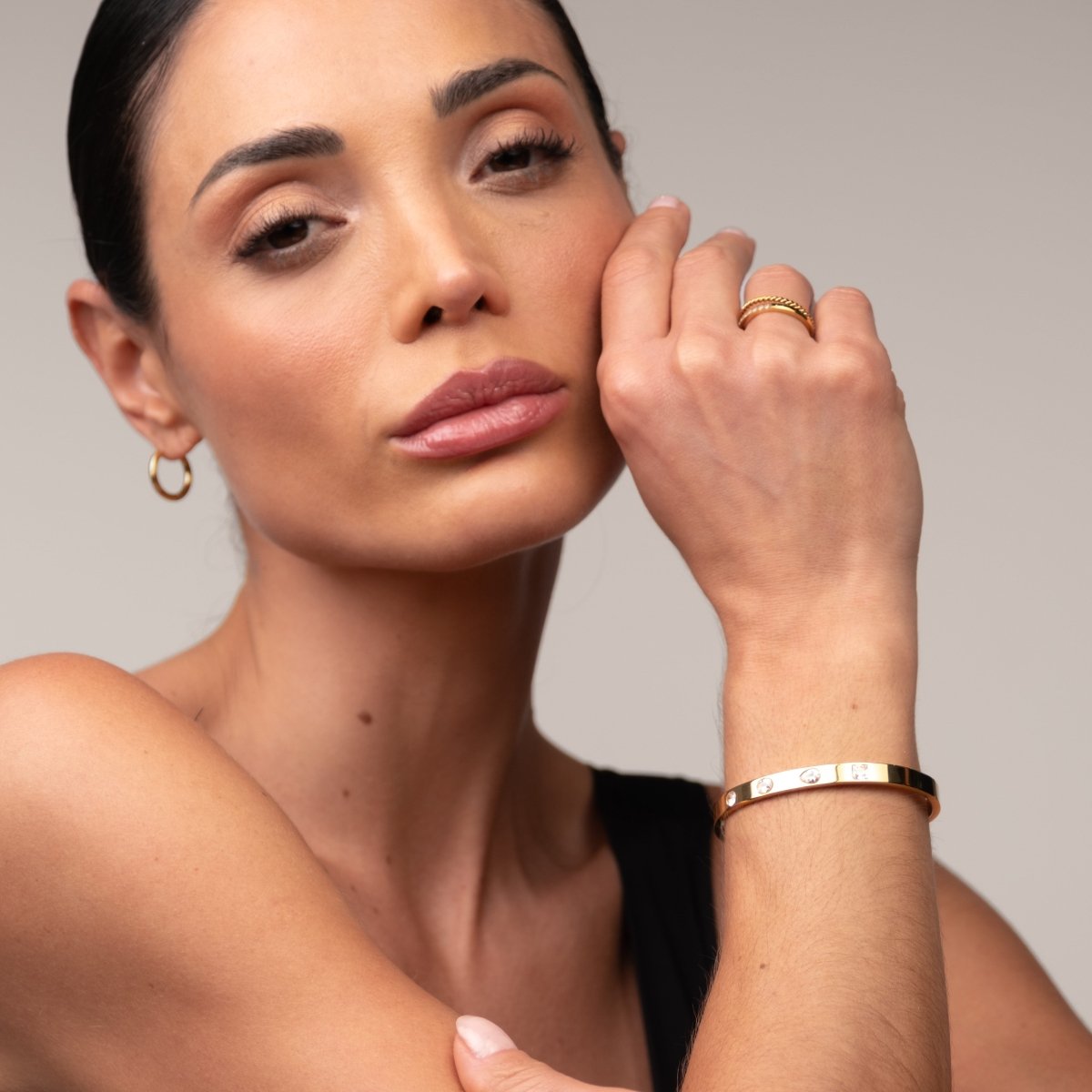 Bracelete Catherine Banhado em Ouro 18k